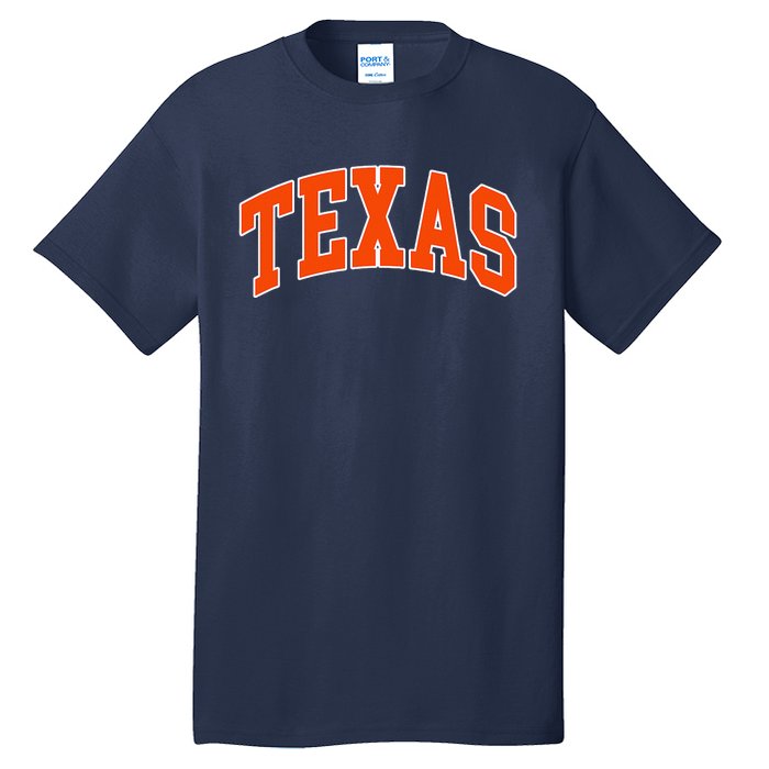 Texas Throwback Design TX Classic Tall T-Shirt