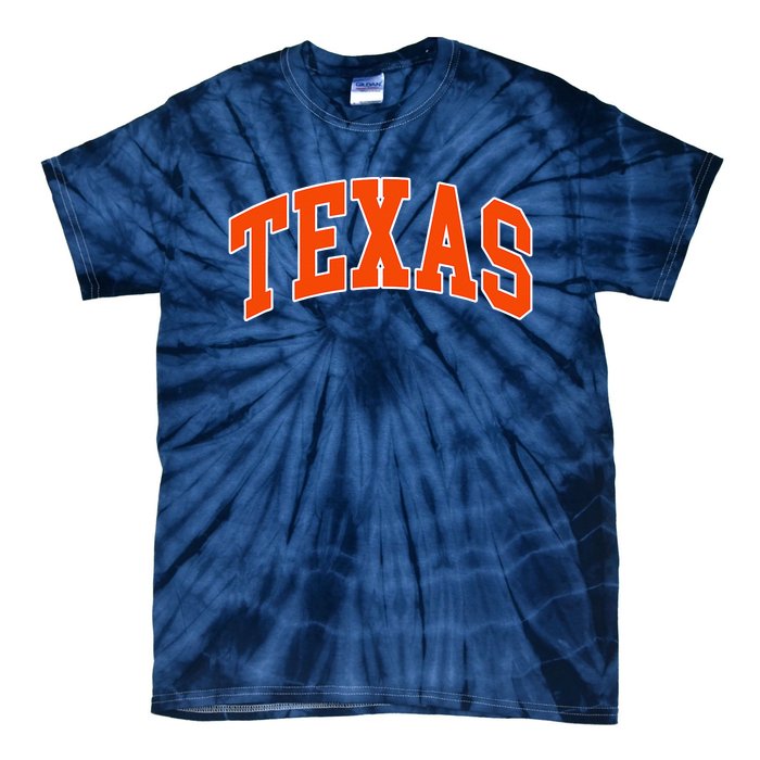 Texas Throwback Design TX Classic Tie-Dye T-Shirt