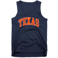 Texas Throwback Design TX Classic Tank Top