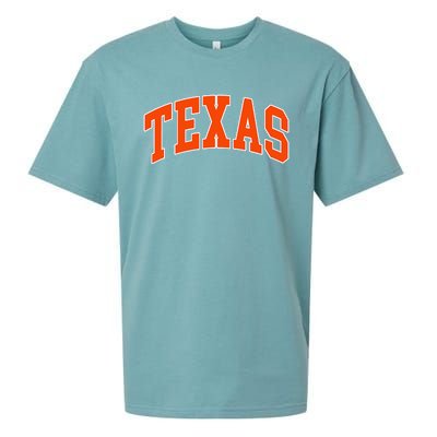 Texas Throwback Design TX Classic Sueded Cloud Jersey T-Shirt