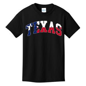 Texas Throwback Design Flag Of Texas Classic Kids T-Shirt