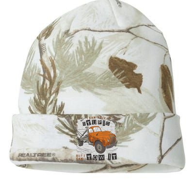 Tow Truck Driver I Can't Fix Stupid But I Can Tow It Kati Licensed 12" Camo Beanie