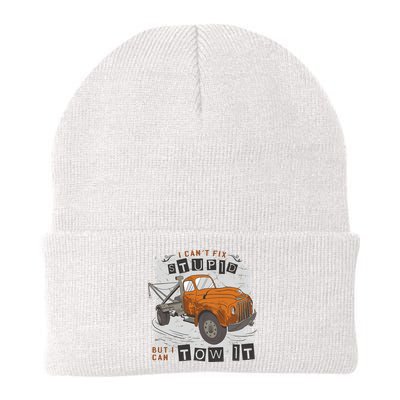 Tow Truck Driver I Can't Fix Stupid But I Can Tow It Beanie