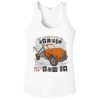 Tow Truck Driver I Can't Fix Stupid But I Can Tow It Ladies PosiCharge Competitor Racerback Tank