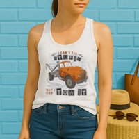 Tow Truck Driver I Can't Fix Stupid But I Can Tow It Womens Tank Top
