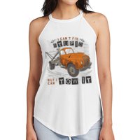 Tow Truck Driver I Can't Fix Stupid But I Can Tow It Women's Perfect Tri Rocker Tank
