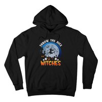 Throw The Dice Witches Bunco Party Funny Halloween Costume Hoodie