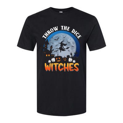 Throw The Dice Witches Bunco Party Funny Halloween Costume Softstyle CVC T-Shirt