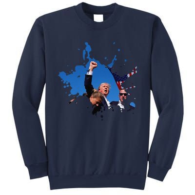 Triumphant Trump Defend Democracy Political Sweatshirt