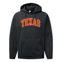 Texas Throwback Design TX Classic Performance Fleece Hoodie