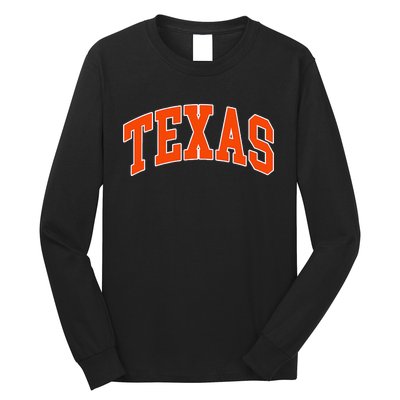 Texas Throwback Design TX Classic Long Sleeve Shirt