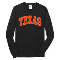 Texas Throwback Design TX Classic Tall Long Sleeve T-Shirt