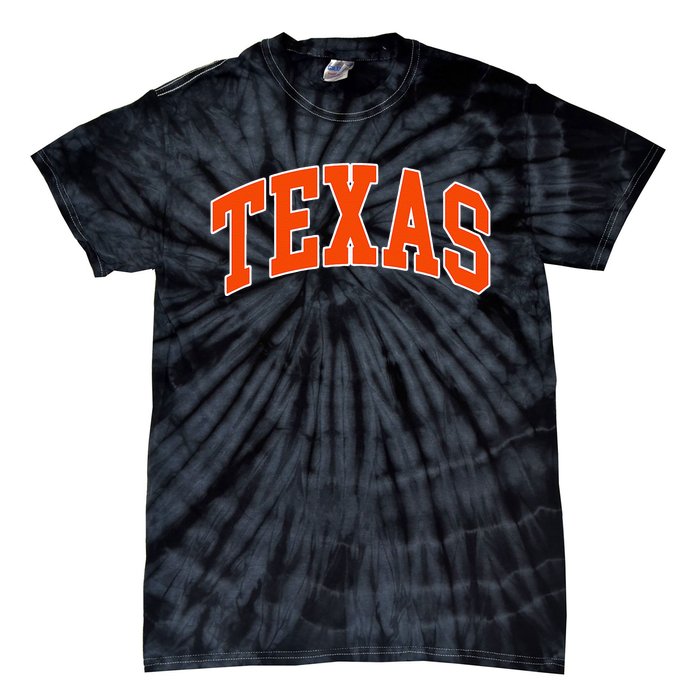 Texas Throwback Design TX Classic Tie-Dye T-Shirt