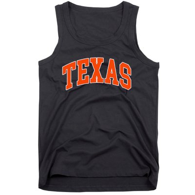 Texas Throwback Design TX Classic Tank Top