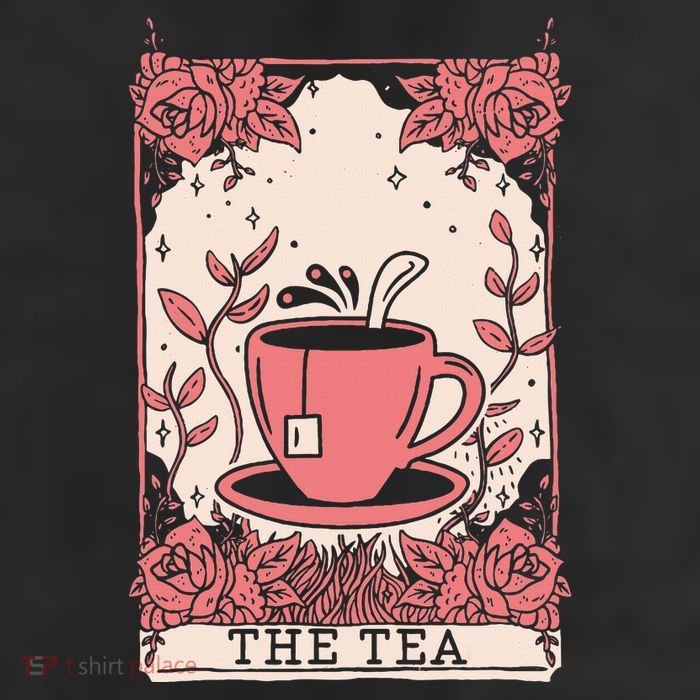 The Tea Drinker Tarot Card Reading Occult 11oz C Handle Ceramic Mug