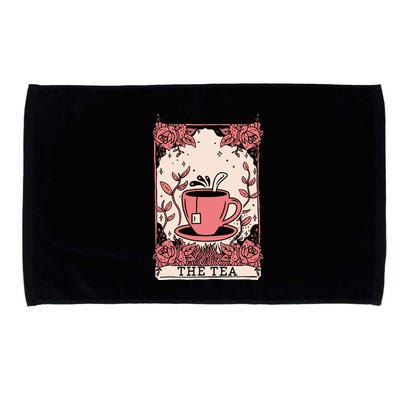 The Tea Drinker Tarot Card Reading Occult Microfiber Hand Towel
