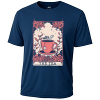 The Tea Drinker Tarot Card Reading Occult Performance Shirt