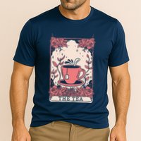 The Tea Drinker Tarot Card Reading Occult Performance Shirt
