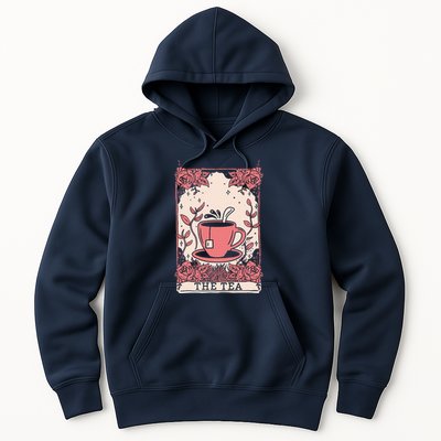 The Tea Drinker Tarot Card Reading Occult Hoodie