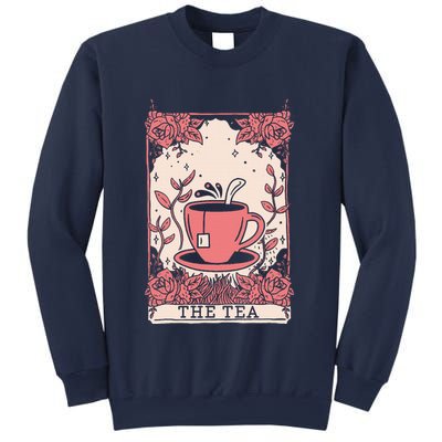 The Tea Drinker Tarot Card Reading Occult Sweatshirt