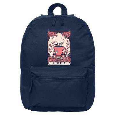 The Tea Drinker Tarot Card Reading Occult 16 in Basic Backpack