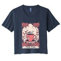 The Tea Drinker Tarot Card Reading Occult Crop Top