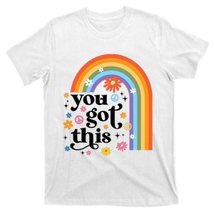 Teacher Test Day You Got This Rainbow T-Shirt