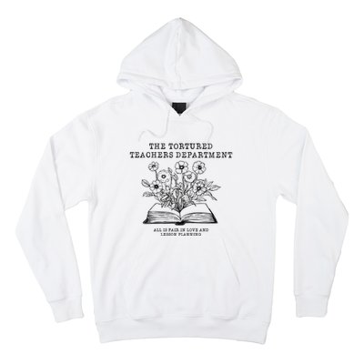 Tortured Teachers Department Funny Teacher Hoodie