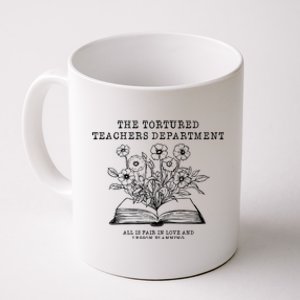 Tortured Teachers Department Funny Teacher Coffee Mug