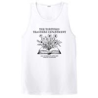 Tortured Teachers Department Funny Teacher PosiCharge Competitor Tank