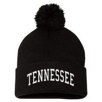 Texas Throwback Design TX Classic Pom Pom 12in Knit Beanie