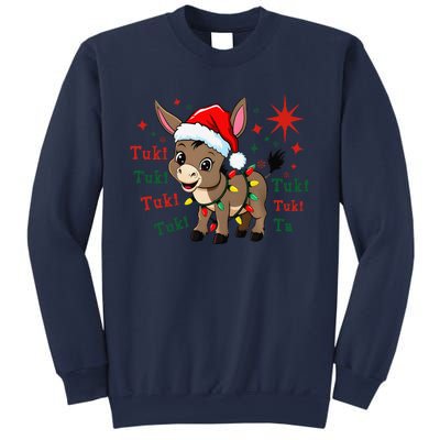 Tuki Tuki Donkey Feliz Navidad Mexican Mexican Christmas Sweatshirt