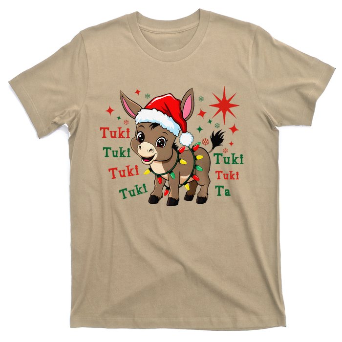 Tuki Tuki Donkey Feliz Navidad Mexican Mexican Christmas T-Shirt