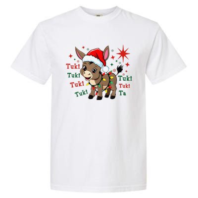 Tuki Tuki Donkey Feliz Navidad Mexican Mexican Christmas Garment-Dyed Heavyweight T-Shirt