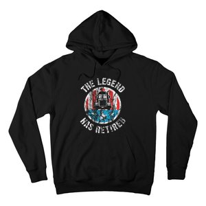 Truckers Truck Driver Retirement Hoodie