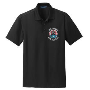 Truckers Truck Driver Retirement Dry Zone Grid Polo