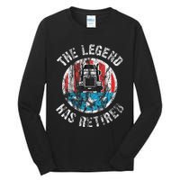 Truckers Truck Driver Retirement Tall Long Sleeve T-Shirt