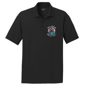 Truckers Truck Driver Retirement PosiCharge RacerMesh Polo