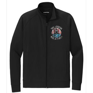 Truckers Truck Driver Retirement Stretch Full-Zip Cadet Jacket