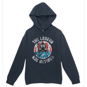 Truckers Truck Driver Retirement Urban Pullover Hoodie