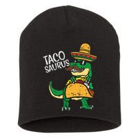 Tacosaurus Taco Dino Trex Cinco De Mayo Funny Short Acrylic Beanie