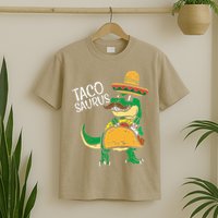 Tacosaurus Taco Dino Trex Cinco De Mayo Funny T-Shirt