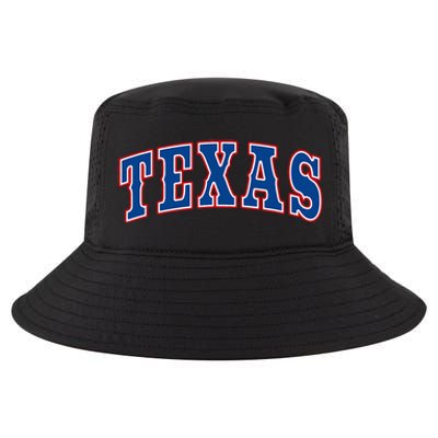 Texas Throwback Design Classic Cool Comfort Performance Bucket Hat