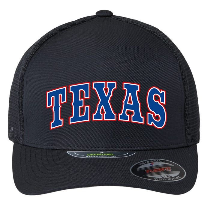 Texas Throwback Design Classic Flexfit Unipanel Trucker Cap
