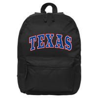 Texas Throwback Design Classic 16 in Basic Backpack