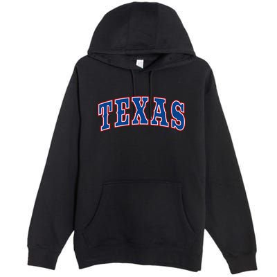 Texas Throwback Design Classic Premium Pullover Hoodie