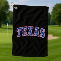 Texas Throwback Design Classic Golf Towel
