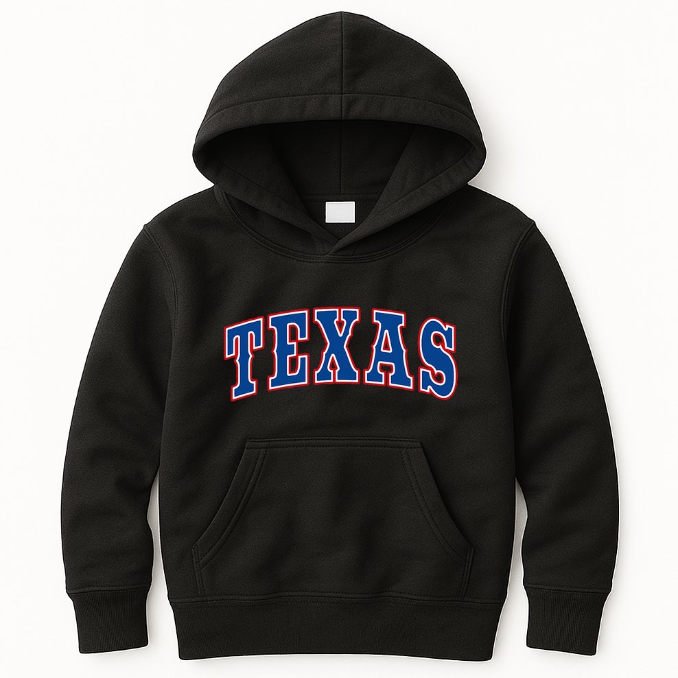 Texas Throwback Design Classic Kids Hoodie