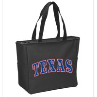 Texas Throwback Design Classic Zip Tote Bag
