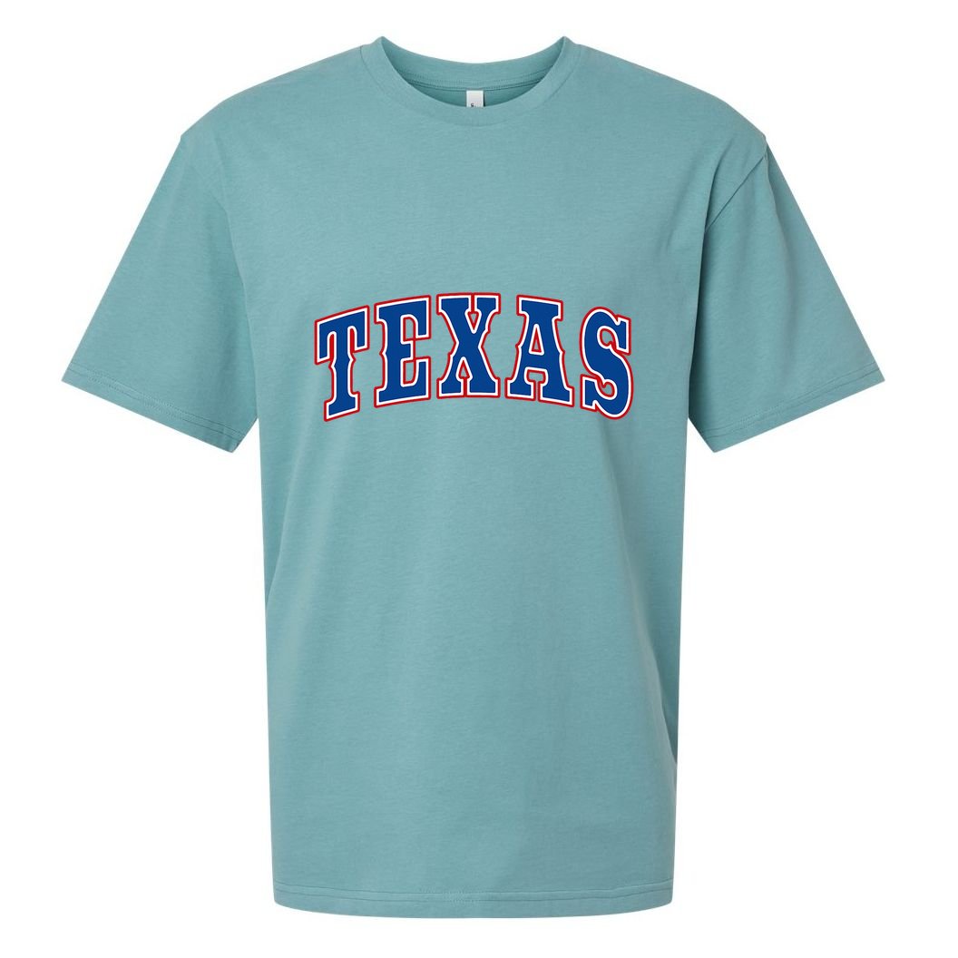 Texas Throwback Design Classic Sueded Cloud Jersey T-Shirt